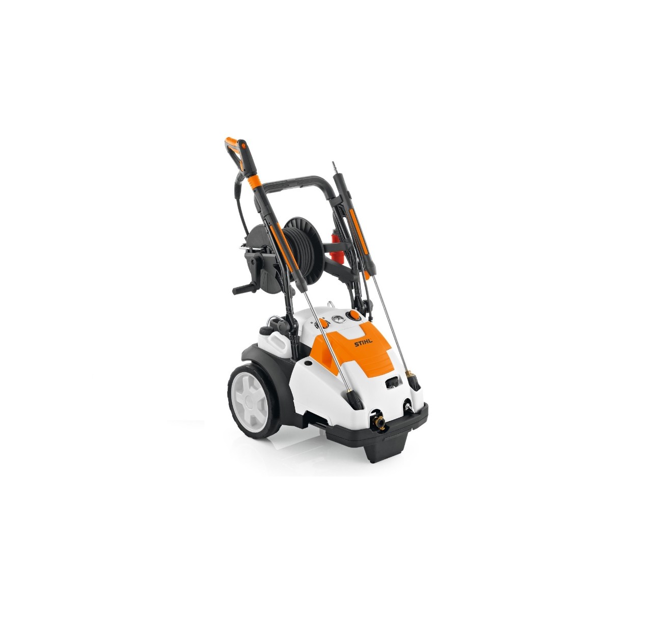 Spălătorul cu înaltă presiune STIHL RE 462 PLUS pe fundal alb